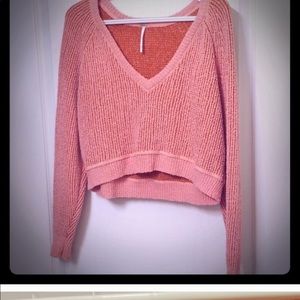Crop top sweater